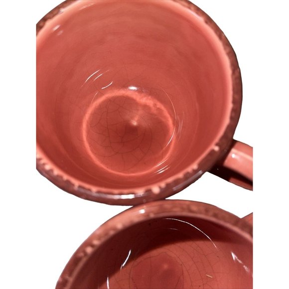 Platypus Italian Lot Colored Cups Brush Strokes Pattern 5 Cups 1 Demi Cp 2 Sc. - Picture 8 of 10